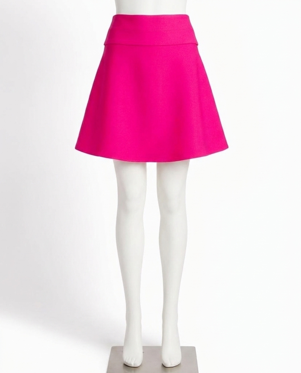 NEW NICOLE MILLER rebecca flip mini skirt in precious pink